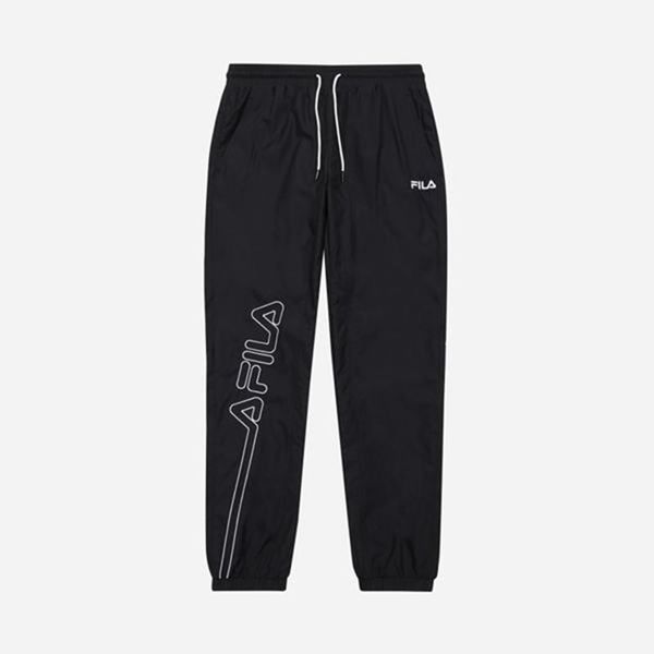 Pantalones Fila Mujer Negras - Heritage Warm Up Track - España 256493YFD